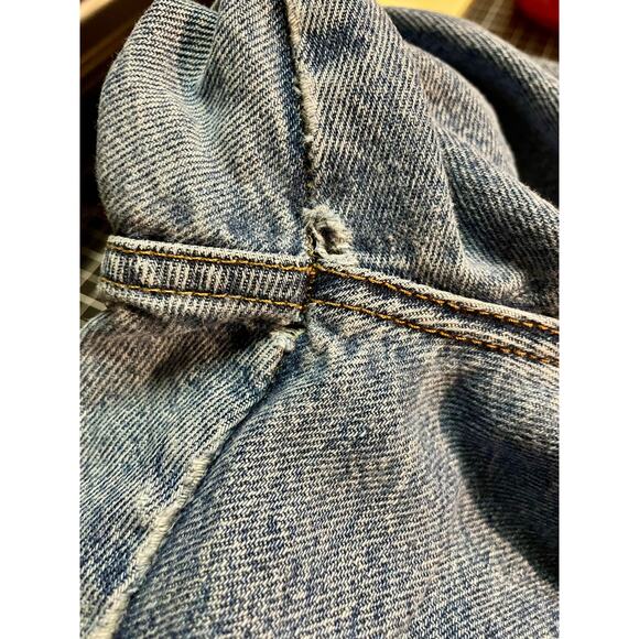 Vintage 80s Bongo Womens Jeans 30" Waist Light Wash Grunge Mom Jeans - Picture 8 of 12